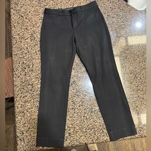 Banana Republic Black Sloan Curvy Fit Size 6 Pants